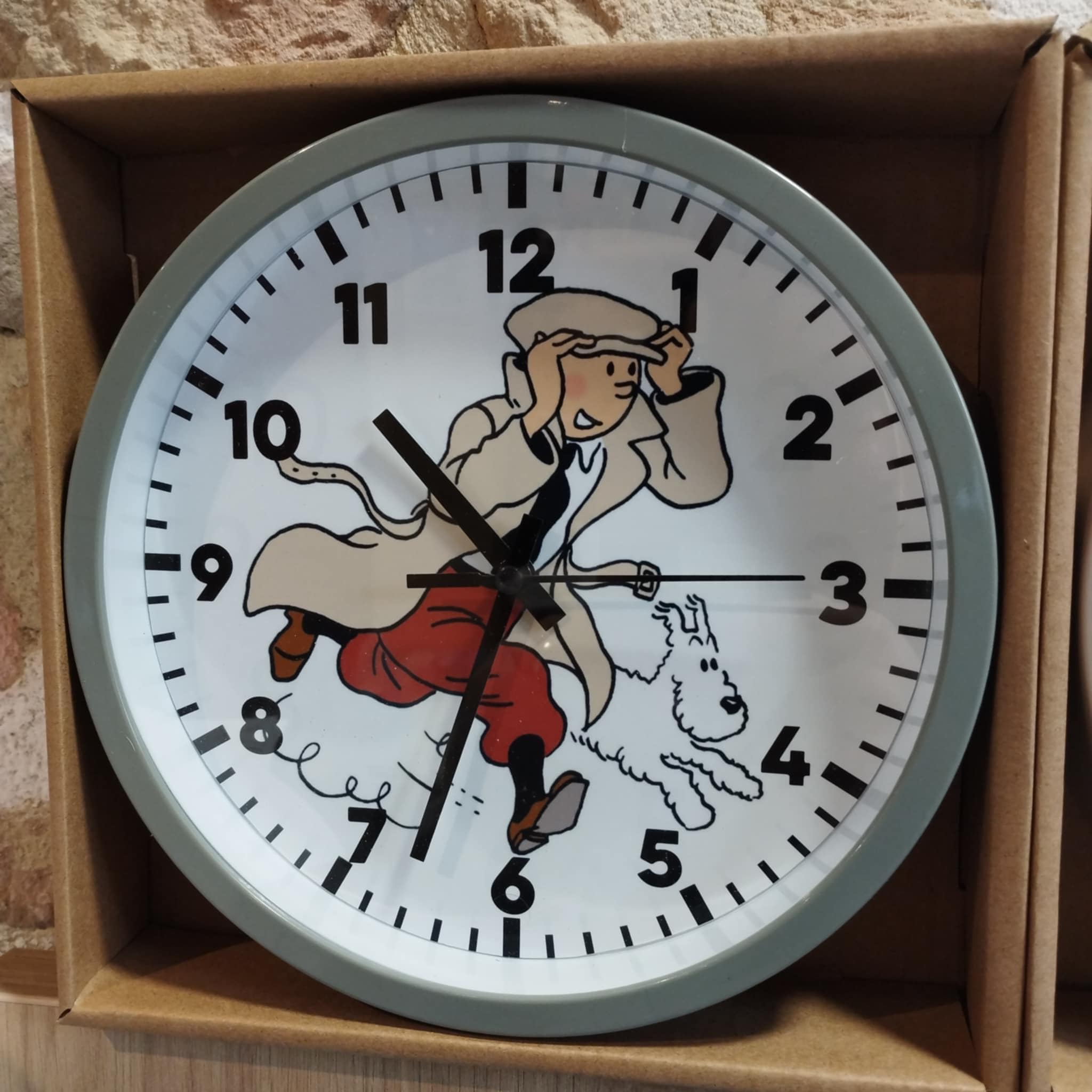 Tintin Clock - Etsy