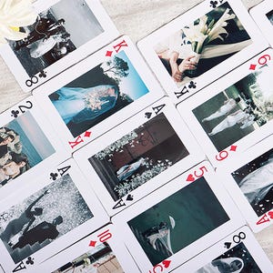 Unique wedding gift,Custom Deck of Cards,Wedding playing card,Poker playing cards for lovers, Custom Playing Cards,gift for anniversary
