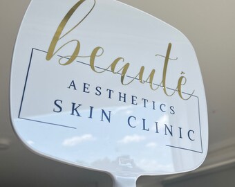 Logo mirror - Ideal for Aestheticians, Dental clinics and salons