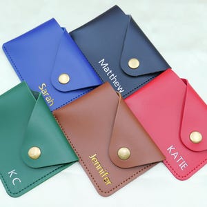 Personalized Card Case * Custom Card Case * leather card case * Credit Card Holder * Business Card Holder