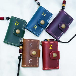 Personalisiertes Echtleder Mini Notizbuch * Handgemachtes Rindsleder Leder Journal * Tasche * Tiny