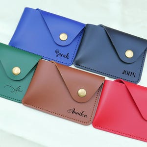 Personalized Card Case * Custom Card Case * leather card case * Credit Card Holder * Business Card Holder