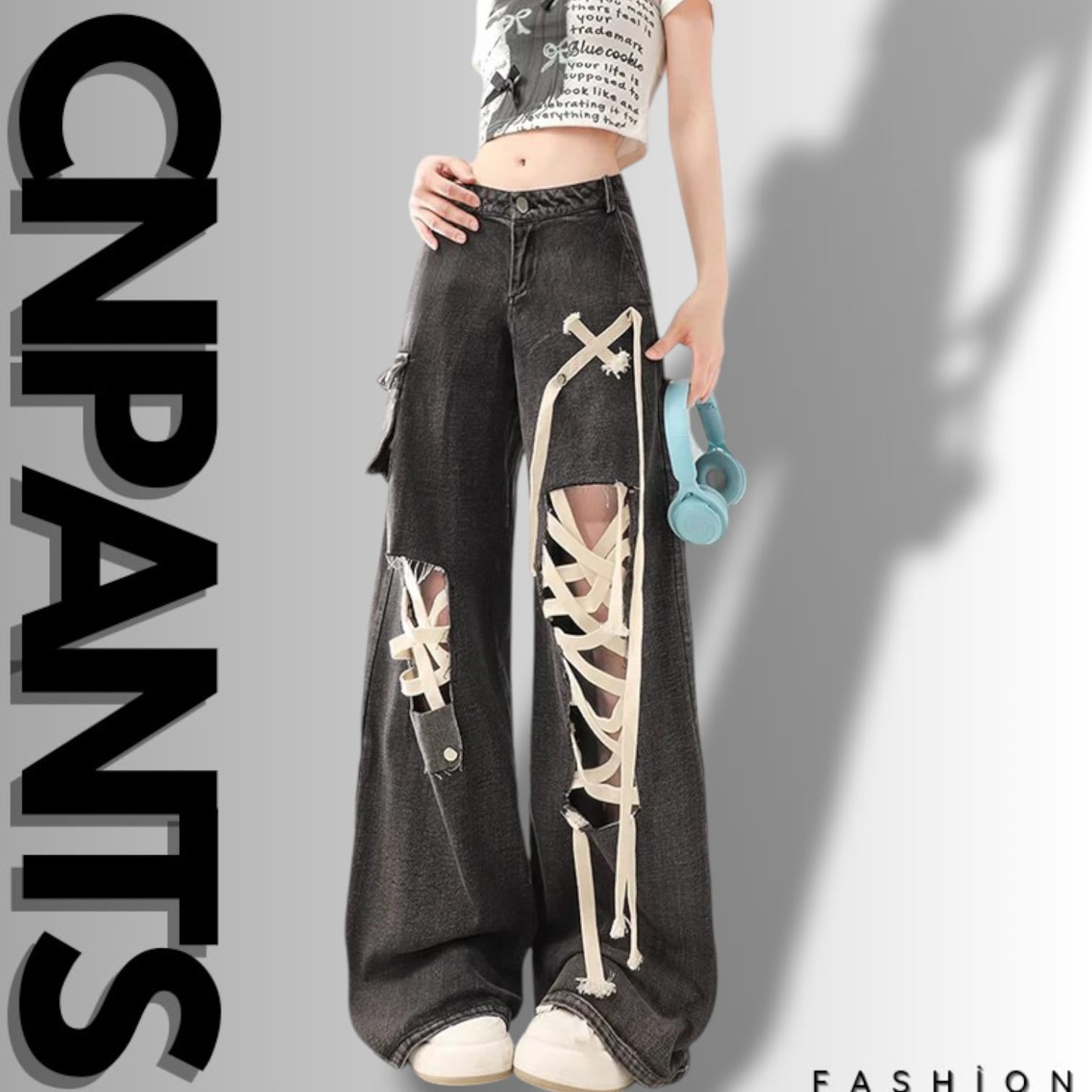 Y2k Jeans Woman - Etsy