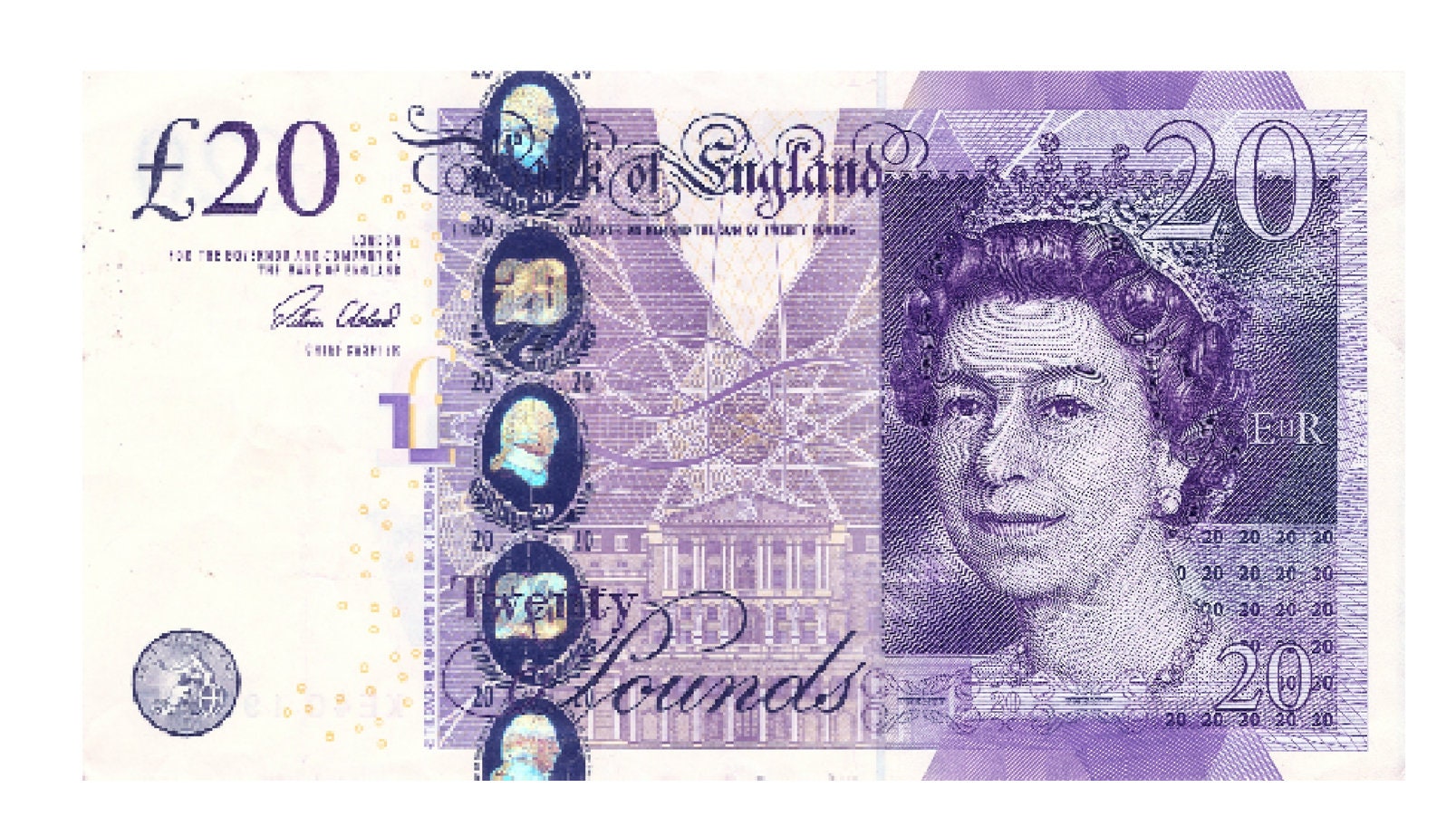 UK Bank Notes Money Currency Edible Icing Cake Decoration Topper ...