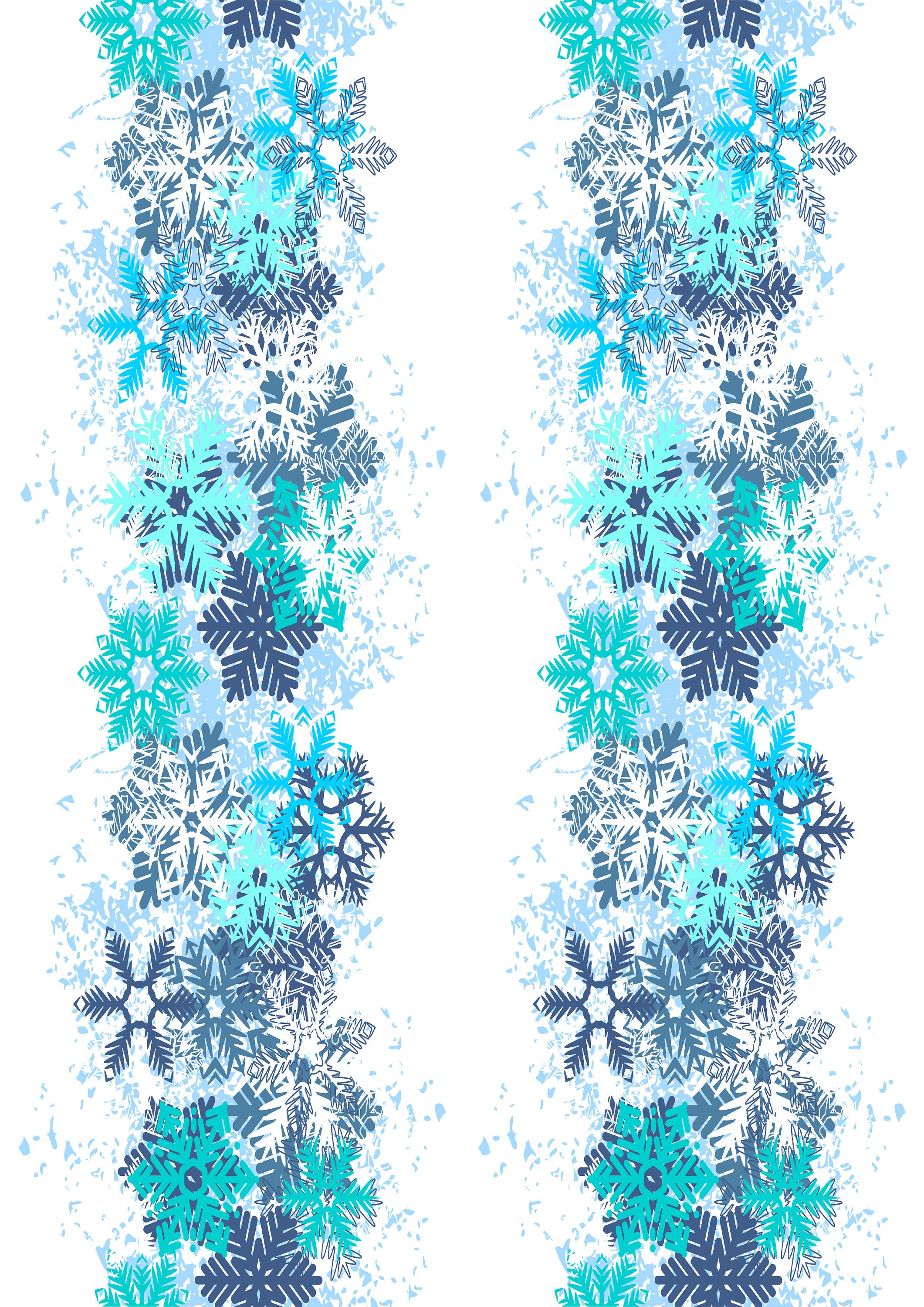 Frozen Blue Snowflake Border Ribbon Icing Cake Decoration Topper ...