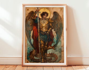 大天使ミカエルのアイコン、天使、キリスト教の絵画、宗教画、宗教美術