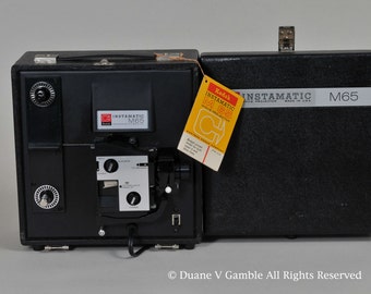 Vintage Kodak Instamatic M65 Movie Projector – for 8mm and Super 8