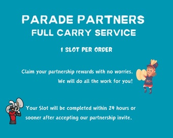 Full Carry Service (Parade Partners) NON RUSH