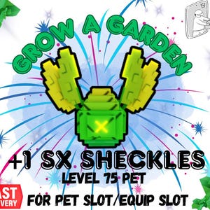 Level 75 Pet (1 Piece) | Roblox Grow a Garden - Random Pets