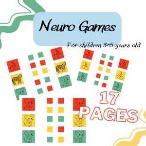 Giochi di pensiero per bambini/Tracciamenti di prescrittura Montessori/Giochi interemisferici/Abilità motorie/Coordinazione occhio-mano.