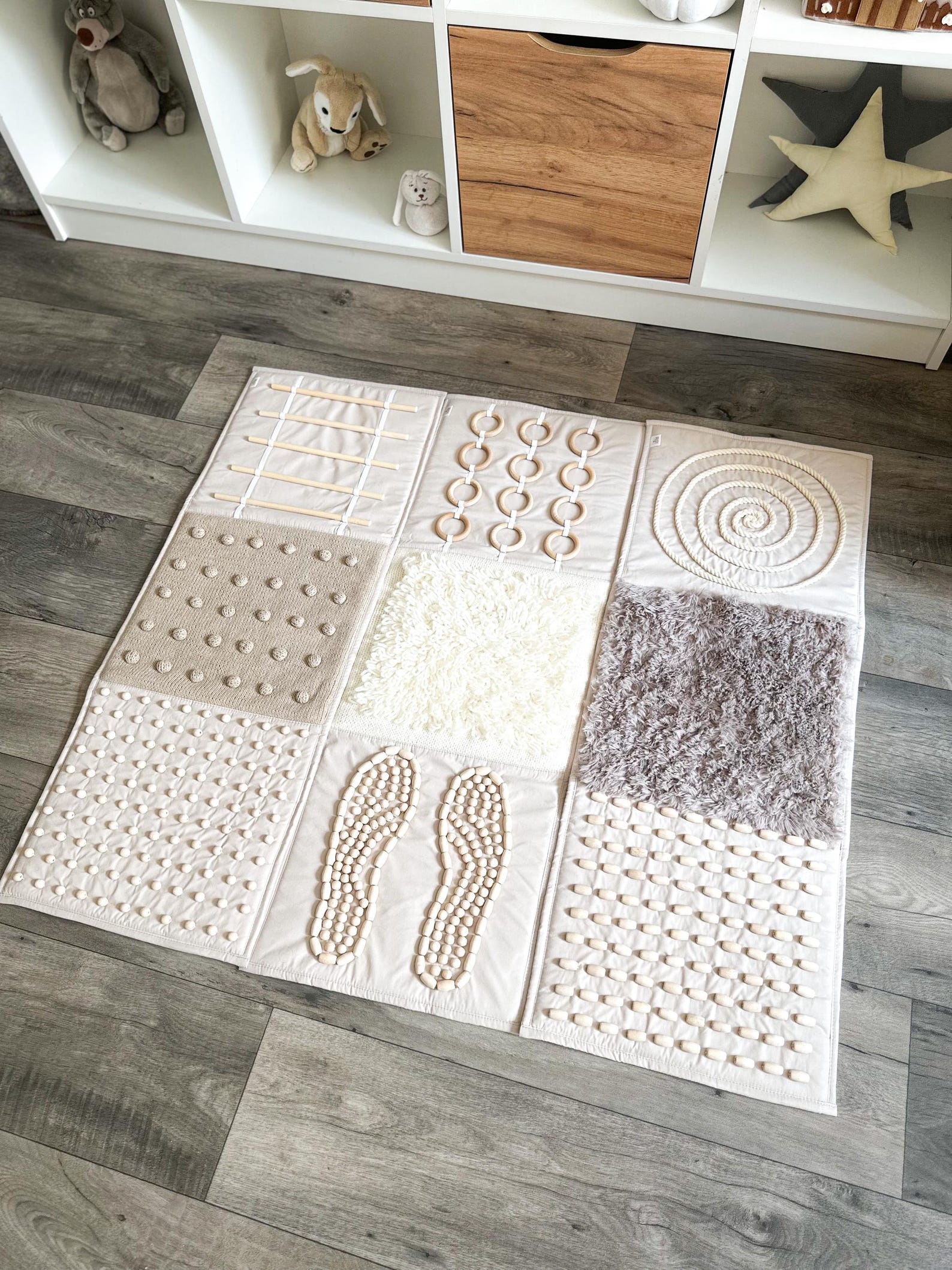 Montessori Sensory Foot Mat for Children - Reflexology Balancing Mat ...