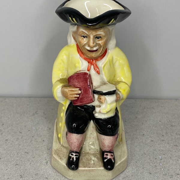 A rare Mini Vic Schuler Toby Jug by Kevin Francis Peggy Davies