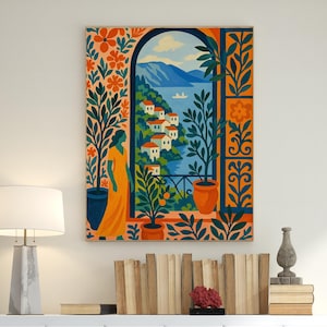 Matisse Style Paint by Numbers Kit, Paint By Numbers For Adult, Numbered Painting Kit, Acrylic Canvas Wall Art
