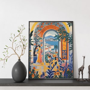 Matisse Style Paint by Numbers Kit, Paint By Numbers For Adult, Numbered Painting Kit, Acrylic Canvas Wall Art