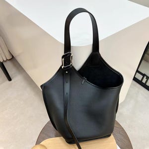 Echtleder Hobo Bag, weiche Leder Tragetasche, Damen Schultertasche, Pendlertasche