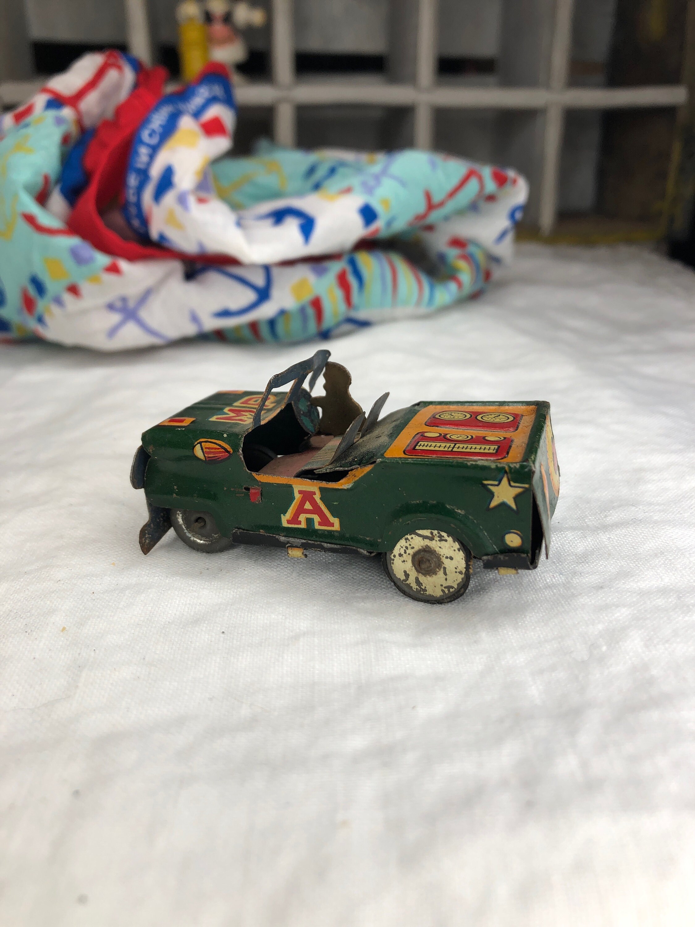 Vintage Tin Jeep - Etsy