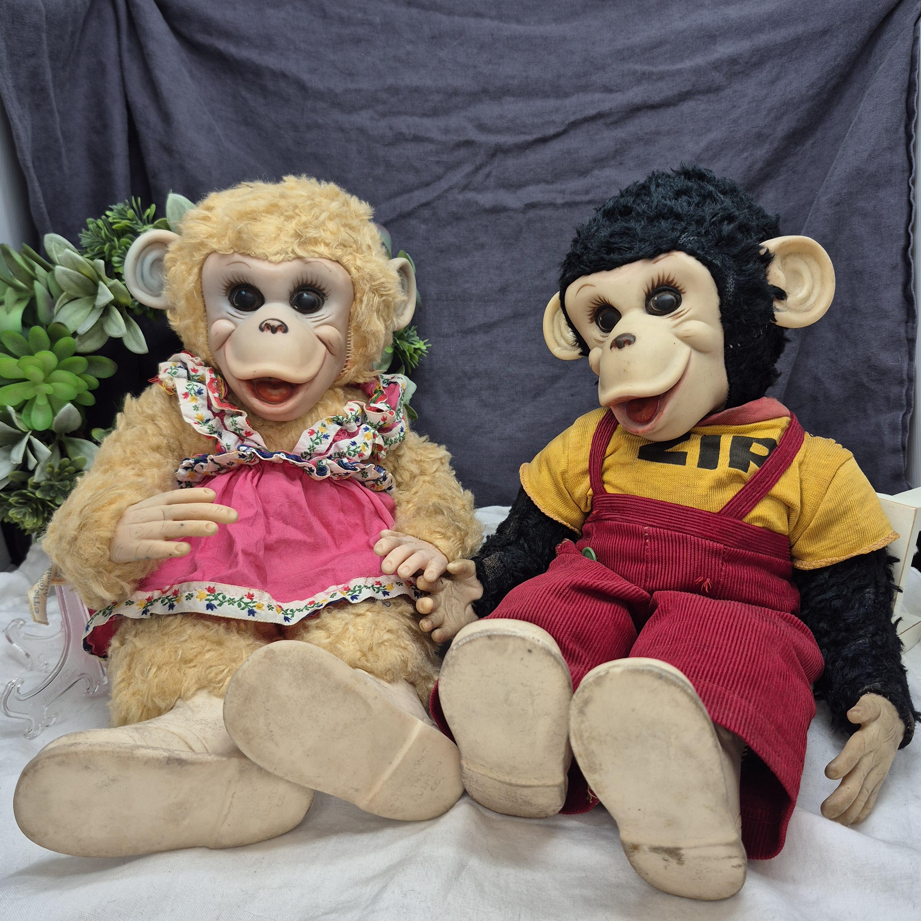Rushton Rubber Face Monkey - Etsy
