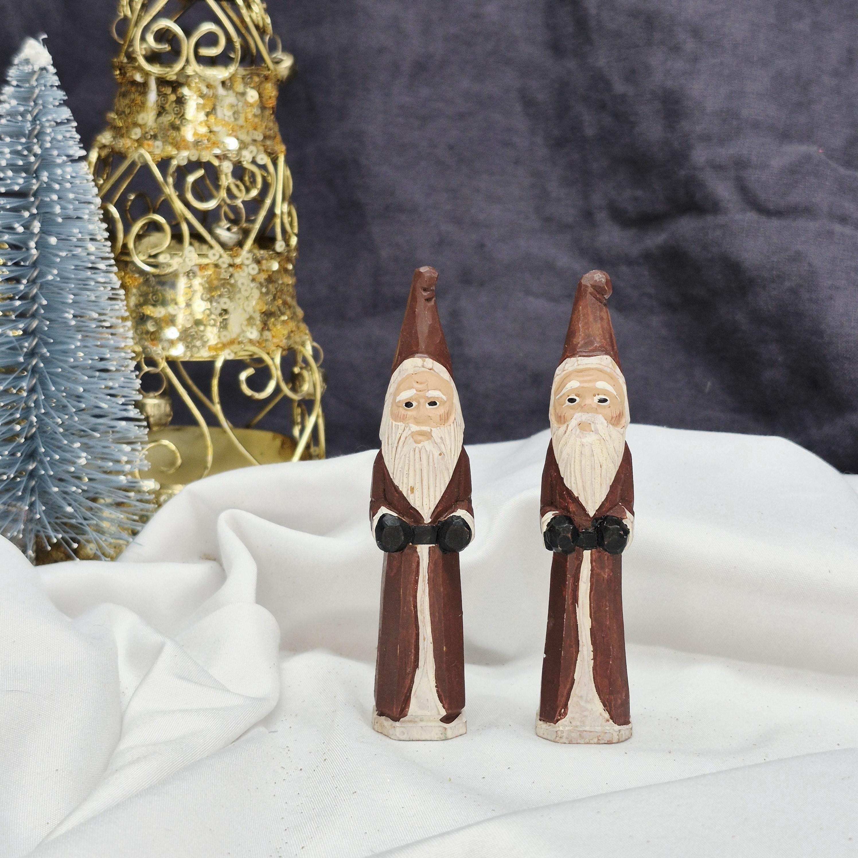 Small Santa Figurine - Etsy