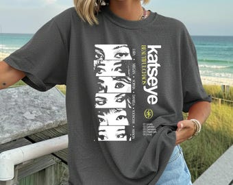 KATSEYE Beautiful Chaos Graphic T Shirt, Kpop Girl Group Fan Tee, Trendy Streetwear Music Shirt, Unisex Gift For Fans