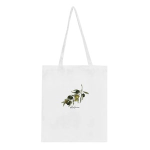 Oliven-Theorie Klassische Tragetasche Totebag Bild 4