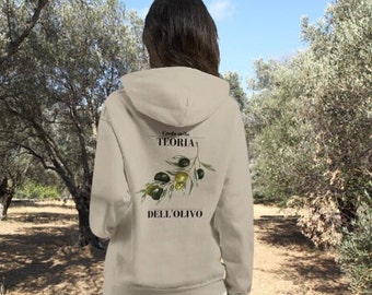 Olive beiger Unisex Hoodie