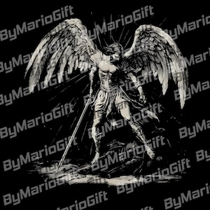 Sint-Michiel de aartsengel SVG, katholieke krijger PNG, spirituele strijd Armor sublimatie, bestand voor volwassen Sint-Michiel de aartsengel