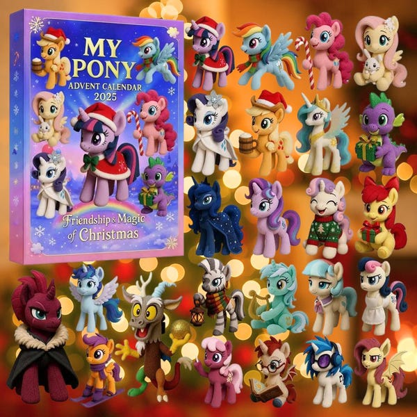 My Little Pony Advent Calendar Etsy