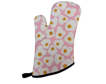 Fried Eggs Oven Mitt