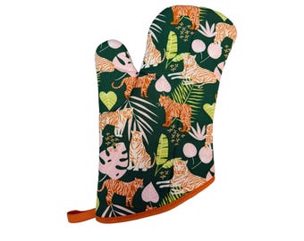 Jungle Tigers Oven Mitt