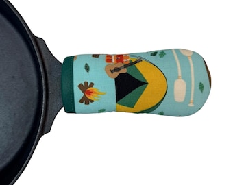 Camping Cast Iron Handle Mitt