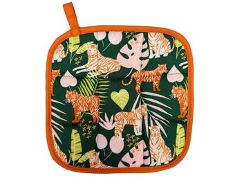 Jungle Tiger Pot Holder