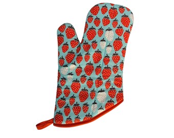Strawberry Pop Oven Mitt