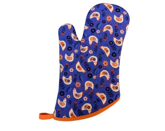Folky Chicken Oven Mitt
