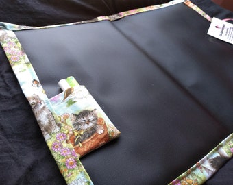 Chalkboard Play Mat / Large / Kittens and Flowers