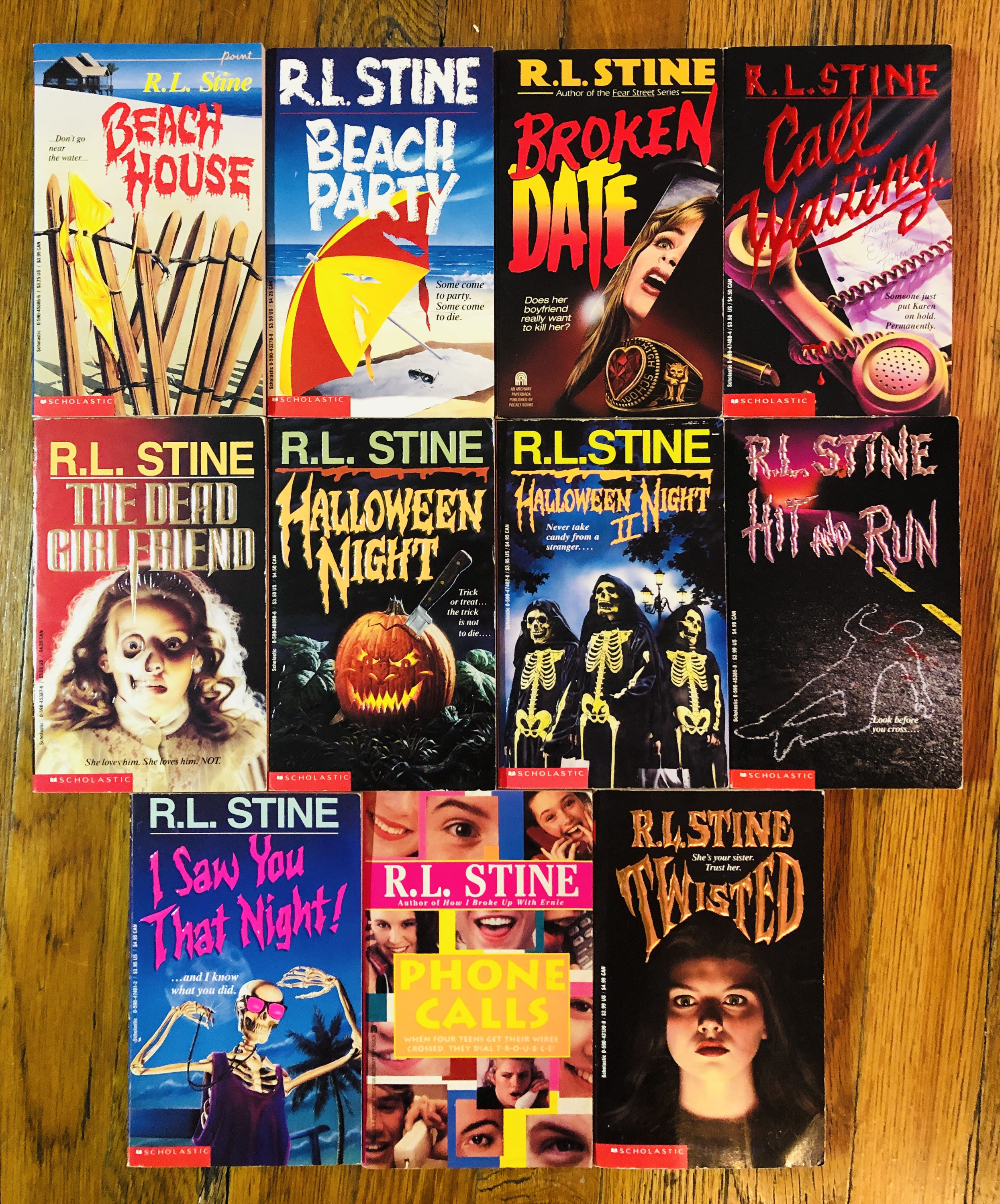 CHOOSE ONE RL Stine Books Standalone Point Horror Paperbacks Etsy