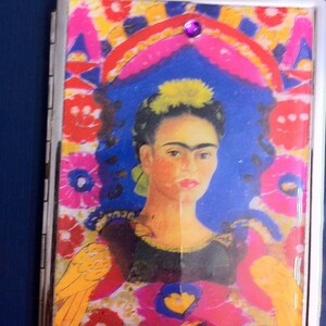 Portefeuille rétro Frida Parrot 1-Clip I.D. Porte-monnaie pour carte de crédit professionnelle