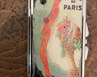 Retro Josephine Paris 7-compartment rectangle Pill box