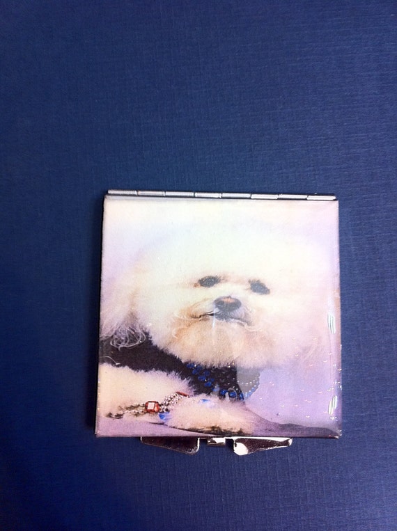 Bichon Frise Compact Mirror