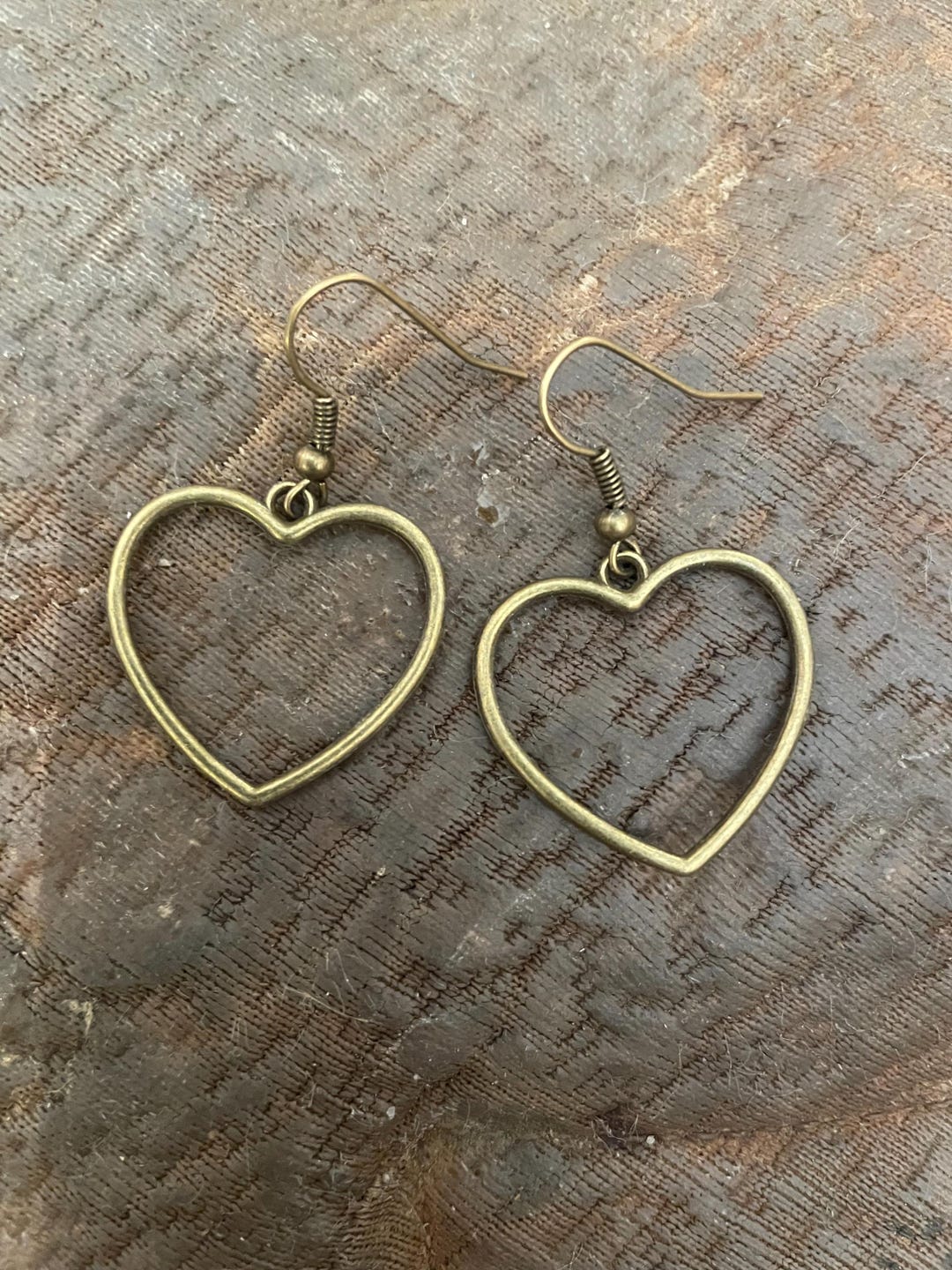 Romanza Heart French Wire Earrings