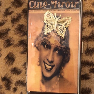 Papillon in Parijs Josephine Baker Mirror Compact Tissue Zakelijke Creditcardhouder of 120s Cigarette 2-clip Wallet Case
