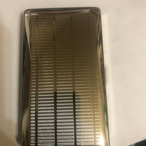 Silver Art Nouveau 120s cigarette Wallet Case Business Credit Card Holder