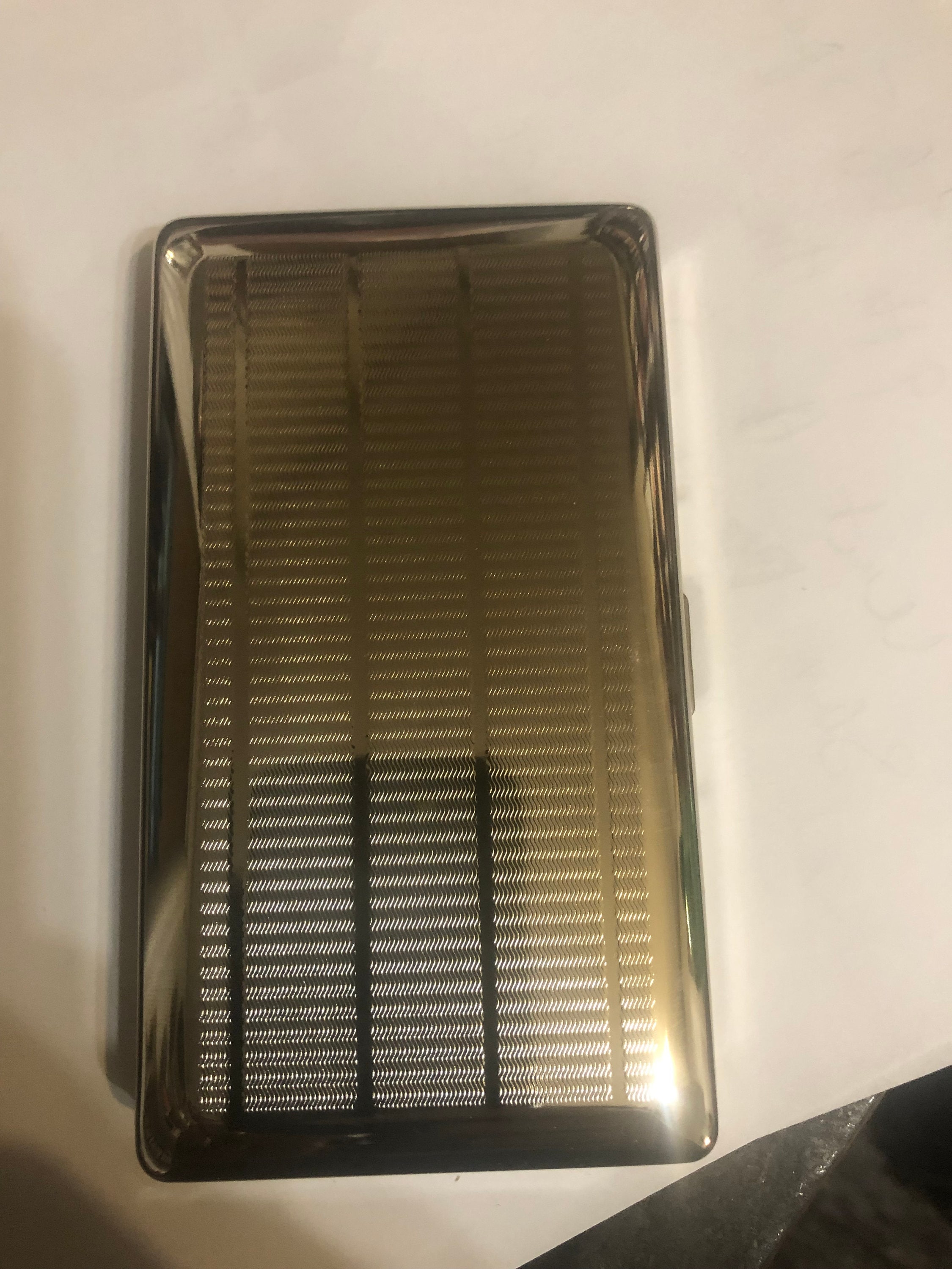 シルバー アールヌーボー 120年代 シガレットウォレットケース