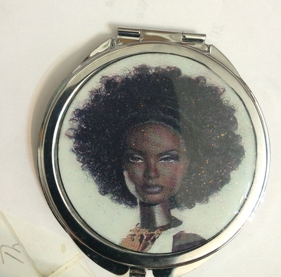 barbie compact mirror