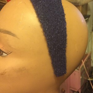 vintage Bleu Marine Coco Glitter Knit 2 » WIDE Bandeau