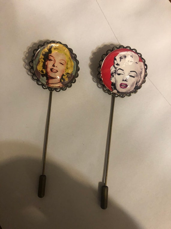 Retro Marilyn Monroe Blonde Bombshell or Warhol H… - image 2