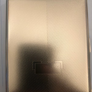 Étui à cigarettes argenté à 2 clips Art Deco Berlin, porte-cartes de crédit professionnel