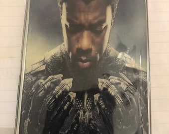 Black Panther 1-clip Wallet Zigarettenetui Business Kreditkarte I.D. Etui