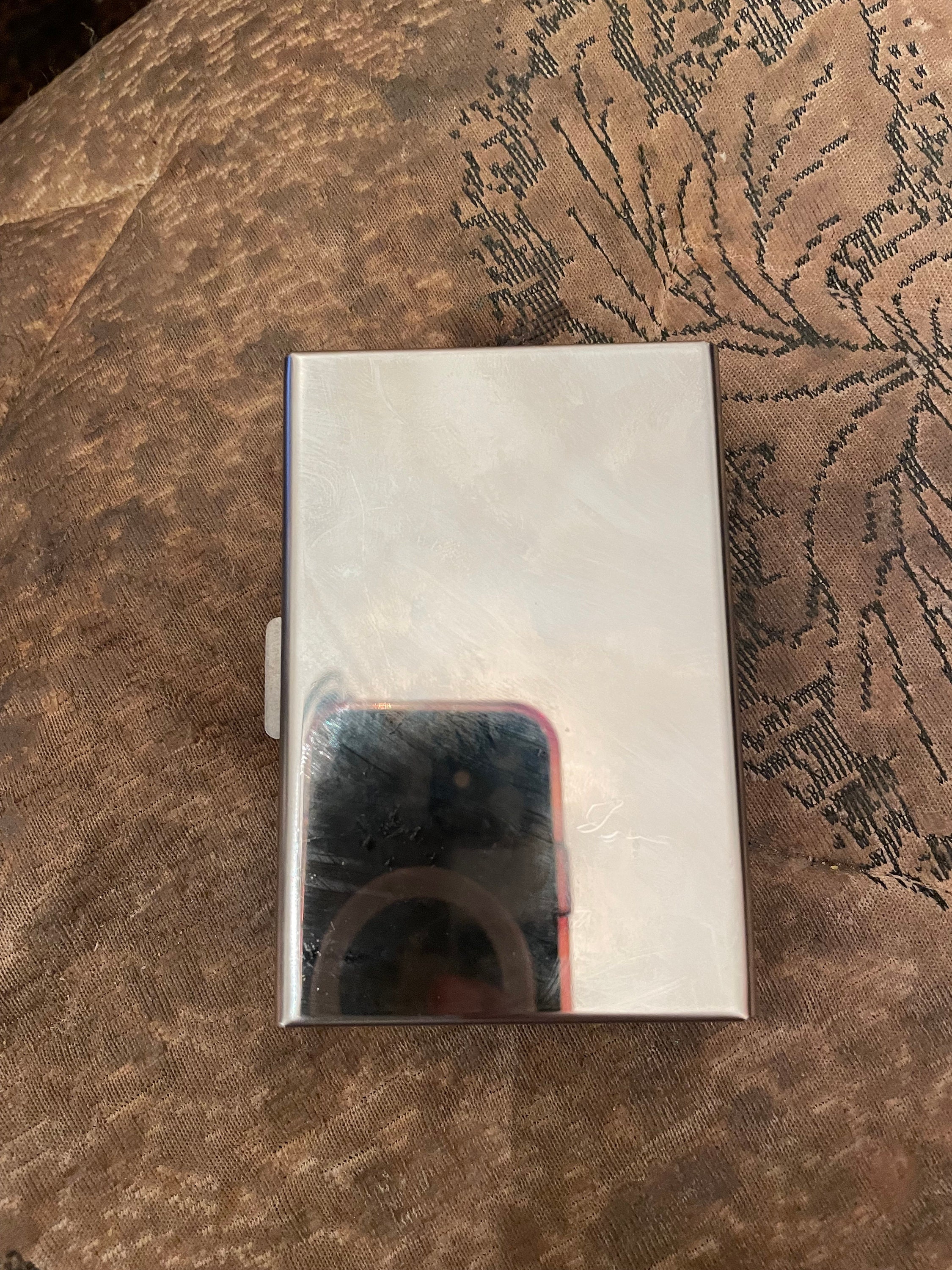 レトロ ガト ネグロ 2クリップ シガレット ウォレット ケース ビジネス