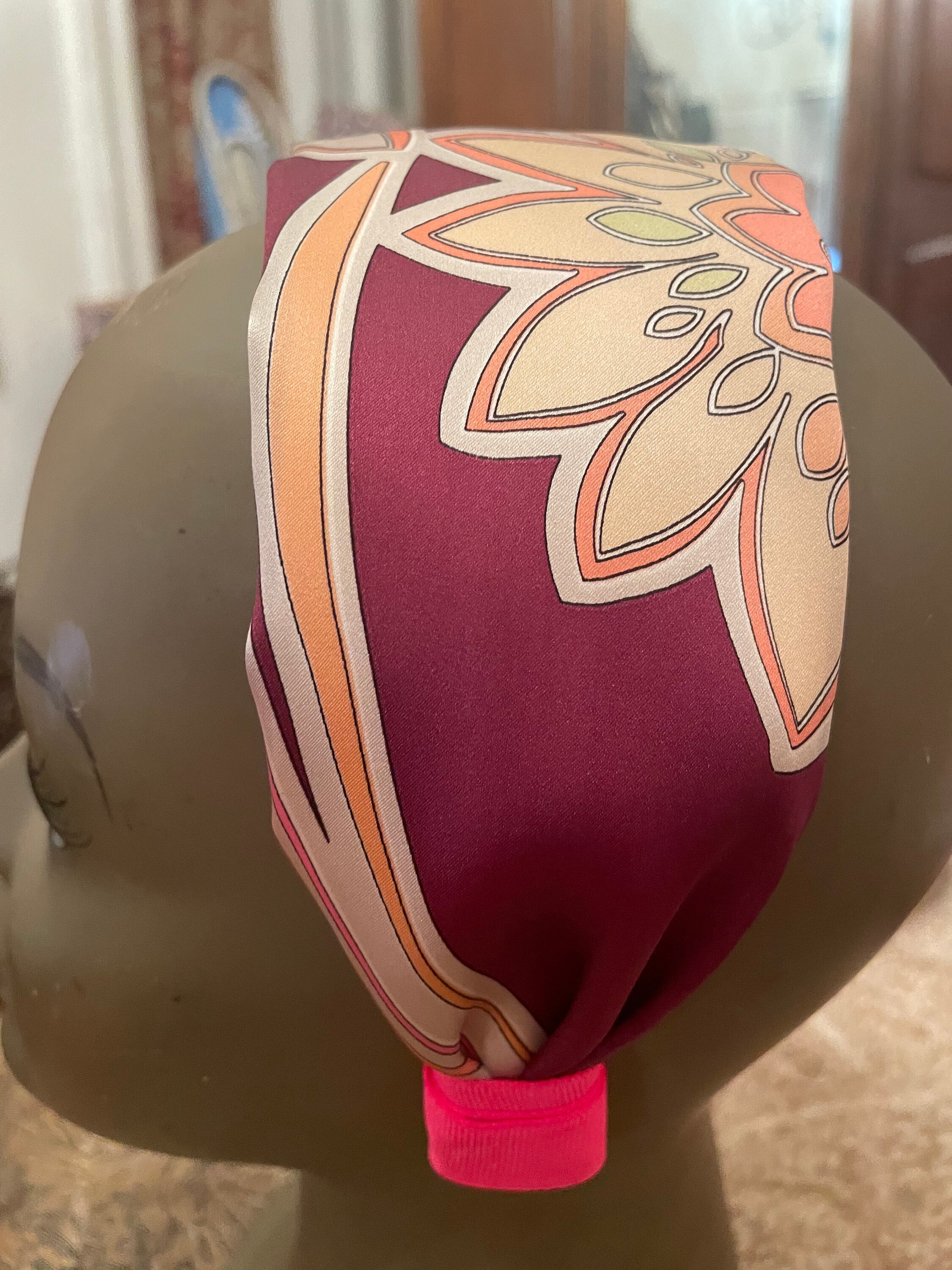 Emilio Pucci Green and Pink Patterned Hairband / Headband Pucci Headbands - Etsy main image 3