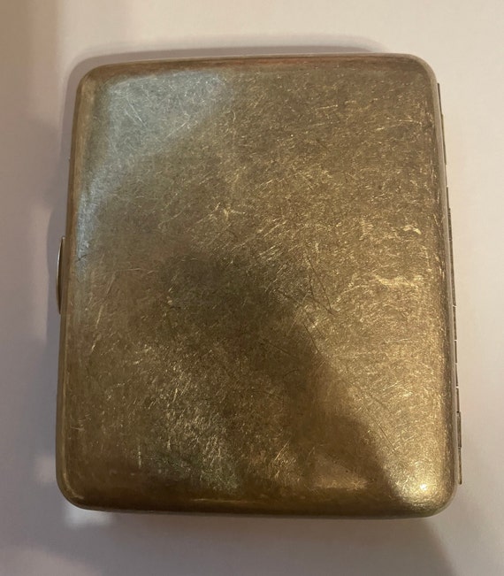 Vintage Gold Victorian Fleur 2-clip Wallet Cigarette I.D. Business Credit  Card Case